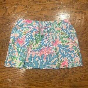 Lily Pulitzer Skirt with built in shorts and pockets